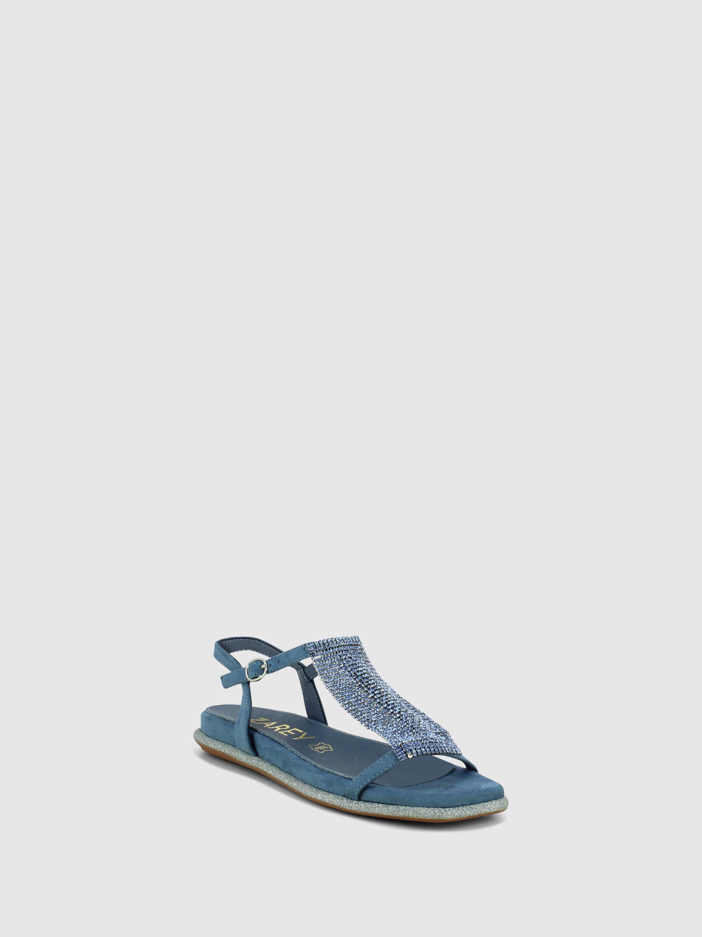 Azarey Sandálias com Fivela em Azul